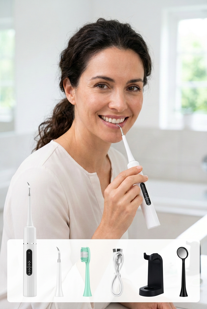 Limpiador Dental Ultrasonico Antisarro