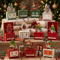 Calendario Navideño De Madera Decoracion