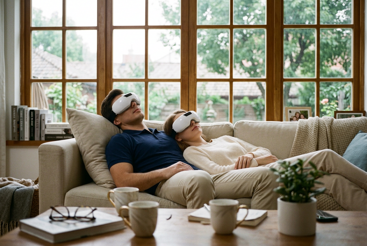 Masajeador Ocular Inteligente Recargable