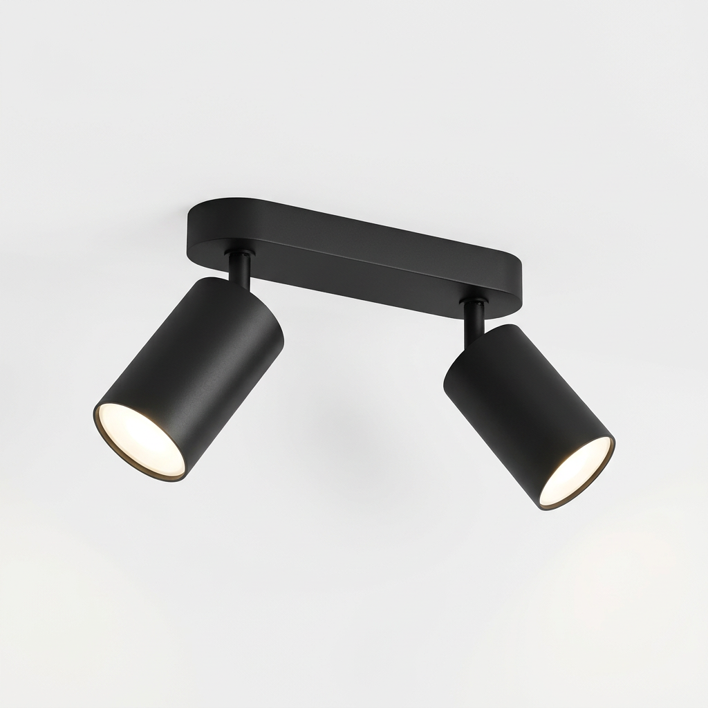 LAMPARA 2 FOCOS TECHO PARED